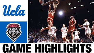 22 UCLA vs New Mexico Highlights  NCAA Mens Basketball  2024 College Basketball [upl. by Charissa]