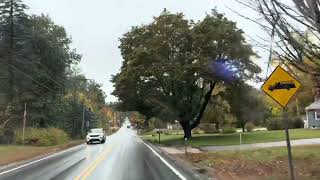 October 14 2024 A Foliage drive in New Hampshire [upl. by Lajib306]