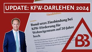 Update KfWDarlehen 2024 [upl. by Osnofedli]