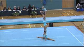 South Staffs  International WG  GB Acro Tournament GOLD [upl. by Booth]