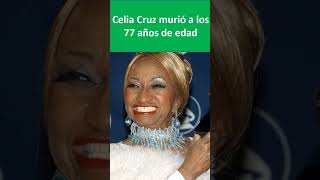 Cuando murio Celia Cruz [upl. by Dewitt304]