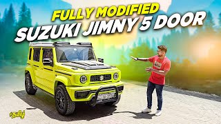 Suzuki Jimny 5 door Converted to GWagon  Suzuki jimny 5 door modified  Tamil  suzukijimny [upl. by Aggy461]