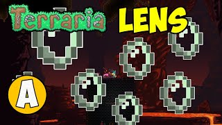 Terraria how get Lens  Terraria 1449 Lens [upl. by Nowaj]