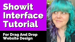 Showit Interface Website Design Tutorial  A Beginners Guide [upl. by Esinej]