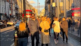 London Walk  Dean Street to Oxford Street 4K HDR [upl. by Shaughnessy]