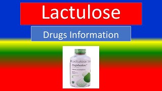 LACTULOSE  Generic Name Brand Names How to use Precautions Side Effects [upl. by Eide]