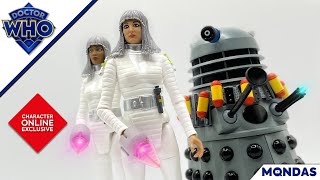 Doctor Who Action Figure Review  Ruins of Skaro  Character Options Online Exclusive 2024 [upl. by Jadd]