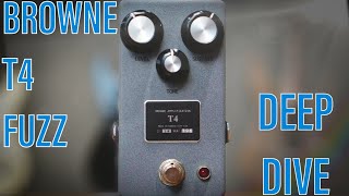 Browne Amplification T4 Fuzz  Pedal Hang  AIFG [upl. by Kendal478]