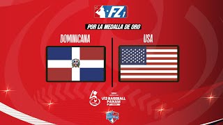 USA VS DOMINICANA Final del Premundial Panamericano U12 [upl. by Aciretahs]