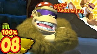 Donkey Kong Country Tropical Freeze Nintendo Switch  World 5 100 NO DEATHS Part 1 [upl. by Nevram818]