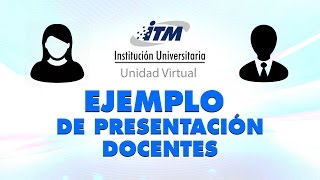 Ejemplo de presentación para los Docentes [upl. by Allisurd]