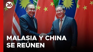 🔴CHINA  Cumbre entre el primer ministro y su par malayo en Shangái [upl. by Hnoj678]