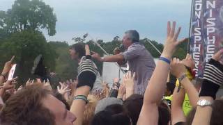 Bring Me The Horizon w Oli Sykes Dad  Sonisphere Festival 2010 [upl. by Elletnwahs]