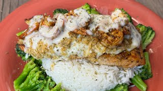 Parm Crusted Salmon Recipe [upl. by Ecidna]