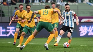 Argentina v Australia  Key Moments  International Friendly [upl. by Tarsuss]