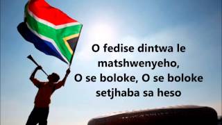 Nkosi Sikelel iAfrika south african national anthem with lyrics  Inno nazionale sudafricano [upl. by Herrera]