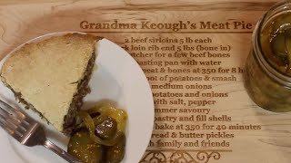 Traditional Acadian Tourtière Christmas Meat Pie Recipe  Learn How To Make CANADIAN MEAT PIE [upl. by Gherardo]