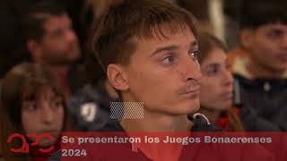 Se presentaron los Juegos Bonaerenses 2024 [upl. by Esdnyl]