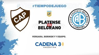 PLATENSE vs BELGRANO  Copa de la Liga  Fecha 5  Cadena 3 Argentina [upl. by Affra903]