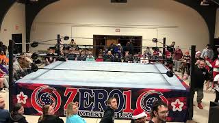 The Prodigy CMC vs Mad Dog Connelly Zero1 USA Pro Wrestling Mattoon IL Dec 17 2022 [upl. by Sellma]