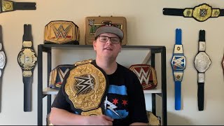 WWE World Heavyweight Championship 2023 Replica Belt Unboxing and Review [upl. by Odab396]