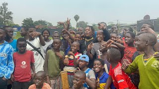 FIK FAMEICA SPENDS THE WHOLE DAY PLAYING CRICKET WITH GHETTO KIDS [upl. by Diad898]