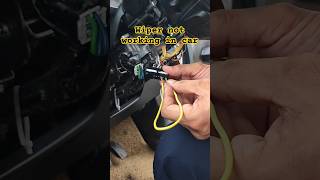 wiper not working in car wiper wipers carwiper wipernotworking shorts [upl. by Athiste184]