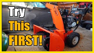 How to Fix Snowblower That Wont Start after Sitting Try This First [upl. by Ohs]