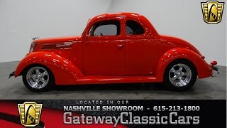 1937 Ford 5Window Coupe  Gateway Classic Cars of Nashville 131 [upl. by Euphemiah]