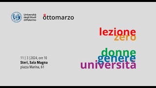 Lezione Zero  8 marzo [upl. by Nairim207]