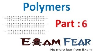 Chemistry Polymers part 6 Molecular force CBSE class 12 XII [upl. by Eyeleen3]