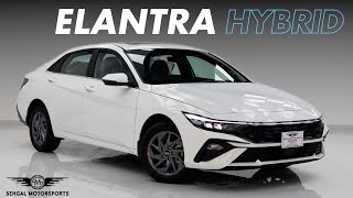 Hyundai Elantra Hybrid 2024 Detailed Review with Price by Sehgal Motorsports [upl. by Bohannon]