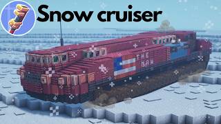 I Built a MASSIVE Snow Cruiser in Minecraft [upl. by Jefferey780]