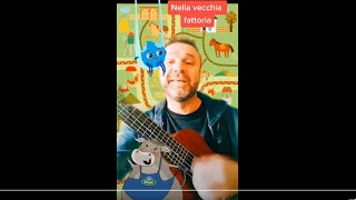 🐮 NELLA VECCHIA FATTORIA Canzoni per bambini di Stefano Fucili e Whiskey il ragnetto  Mucca shorts [upl. by Nos]