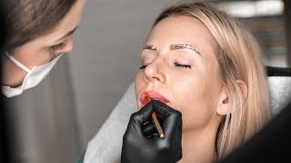 Nie wieder schminken Permanent MakeUp für Lippen amp Augenbrauen [upl. by Lucic]