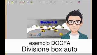 esempio DOCFA in variazione  divisione box auto DIVdocfa [upl. by Eeclehc]