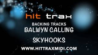 Balwyn Calling in the style of Skyhooks MIDI Instrumental karaoke backing track [upl. by Rossi27]