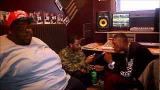 ceddybu kicks a killer freestyle while in the studio with delwin the krazyman and lil buck [upl. by Sibelle]