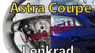 Astra Lenkrad  wie Neu  Neu Bezogen [upl. by Ulrica]