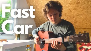 Fast Car  Tracy Chapman  Luke Combs  Fingerstyle Guitar [upl. by Hasseman]