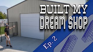 Building My VersaTube Shop  Shop Build Ep 2 [upl. by Anytsirk]