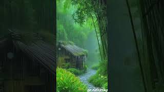 satisfying natural raindrop videoshortsrelaxing musiccalming down natural dound for sleepsingos [upl. by Ahens343]