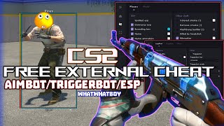 EXTERNAL FREE CHEAT CS2 CHEAT AIMBOTTRIGGERBOTESP UNDETECTED  FREE DOWNLOAD [upl. by Victoir573]