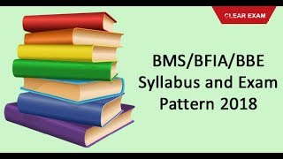 BMS  BFIA  BBE 2019 Syllabus and Pattern by Success Mantra [upl. by Arron]