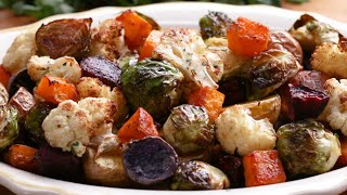 How To Roast Vegetables • Tasty [upl. by Ailsa781]