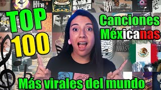 Estas son las 100 canciones mexicanas mas escuchadas y mas virales de youtube esta tu favorita [upl. by Anirazc]