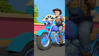 Wheels on the Vehicles trending viral popular cartoon bussong shorts youtubekids ytshorts [upl. by Anoniw283]