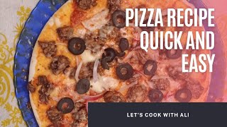 deep pan pizza recipe viral pizza [upl. by Acisset]