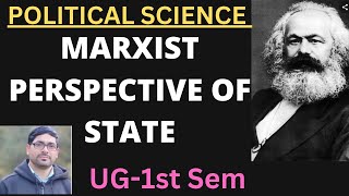 Marxist Perspective of State l Political Science UG1st Semester l kashmiruniversity rakibzia [upl. by Josee439]