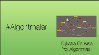 Algoritmalar  Dijkstras Shortest Path Algoritması [upl. by Iznyl]